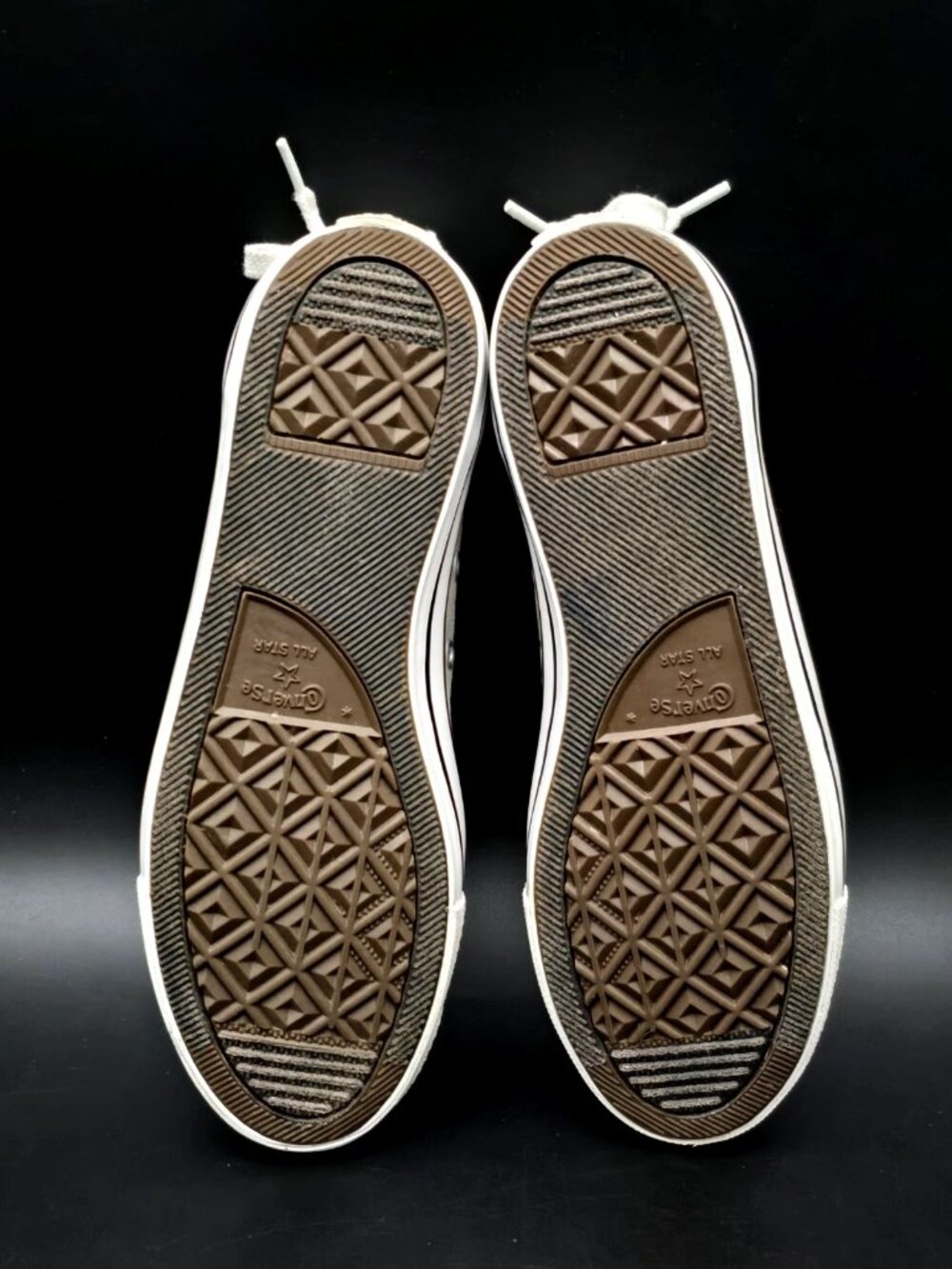 CONVERSE Chuck Taylor All Star Dainty Ballerina Grey Slip-On Women's Size 8 - Picture 11 of 12